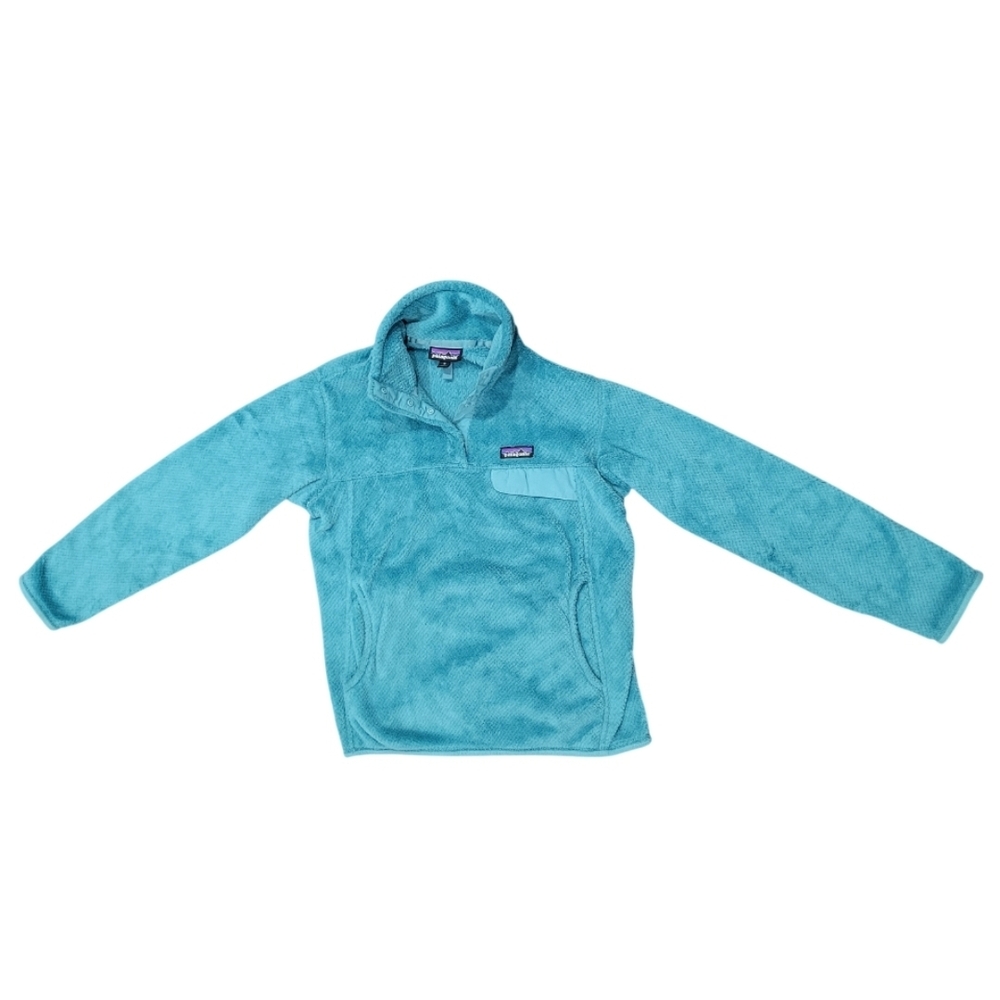 Patagonia Women's Turquoise Sweater - Size Medium